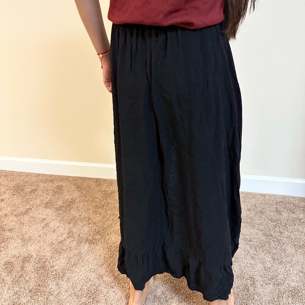High Low Maxi Ruffle Skirt - Picture 2 of 4